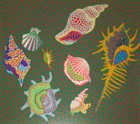 쿠사마야요이,Shells,2009,실크스크린,45.5X52.5cm
